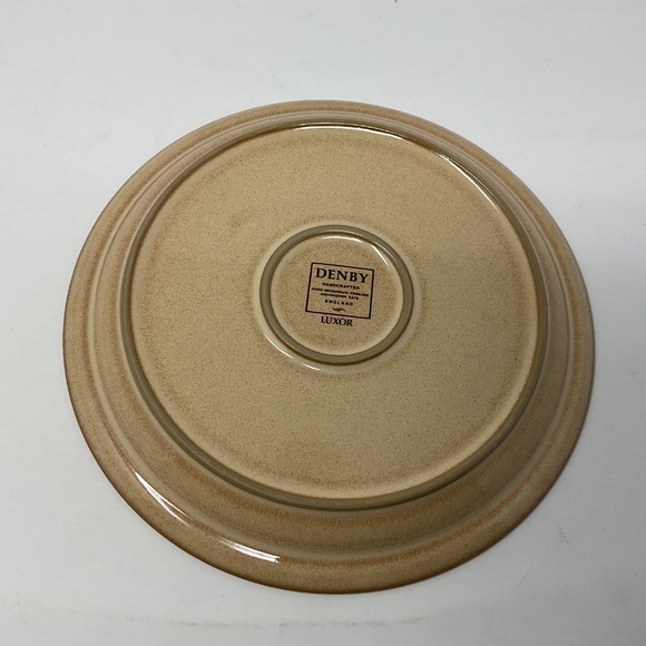 Denby Luxor (retired) Stoneware Dinner Plate (11 available $85 EACH) - Picture 4 of 5
